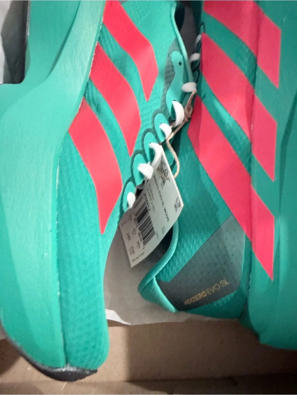 Adidas Adizero Evo SL WOVE Lightweight Running Sneakers SIZE 7women
